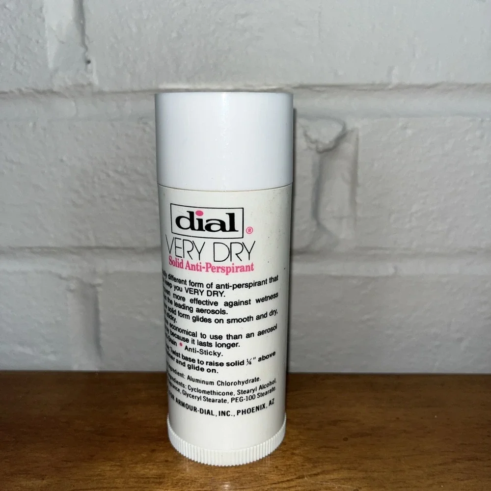 Vintage Dial Unscented Very Dry Solid Antiperspirant Tube 2.5 oz